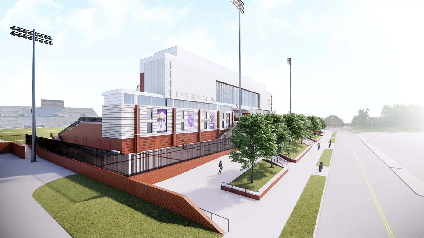 Rendering of Tucker Stadium